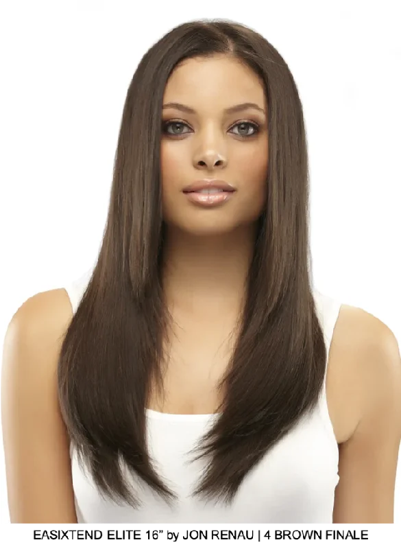 Human - hair wig with a middle - part for a classic and elegant styleeasiXtend 16" Remy HH Clip In Extensions (8 Pieces)