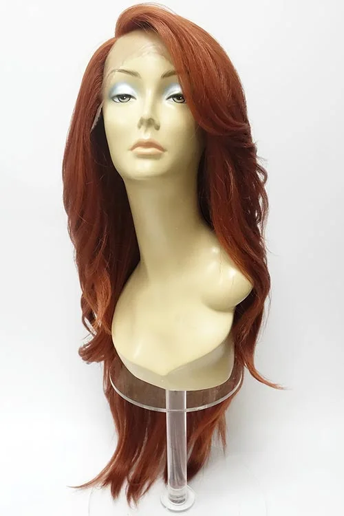 Lace wig with a side - part for a more flattering lookLF PRUDENCE | Heat Friendly Synthetic Hair Lace Front Wig