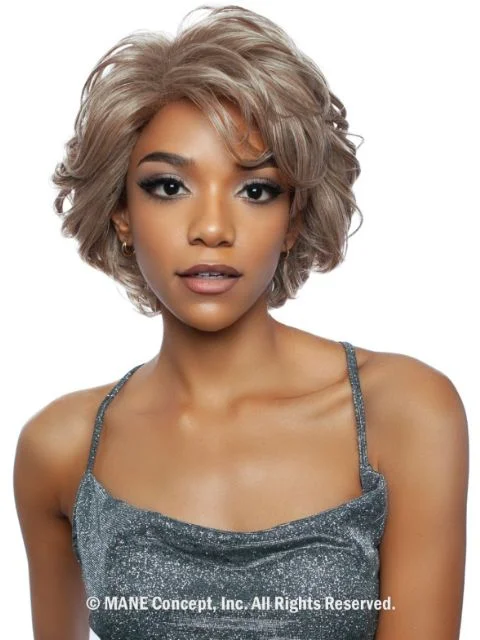 Lace wig with a pre - bleached knot for a natural - looking scalpMane Concept Red Carpet HD MatureSlay Full Wig - RCMS180 AURORA