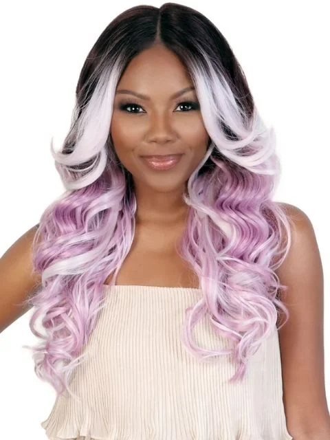 Lace wig with a pre - bleached knot for a natural - looking scalpMotown Tress HD Invisible 13"x6" Lace Wig - LUHD.JUAH