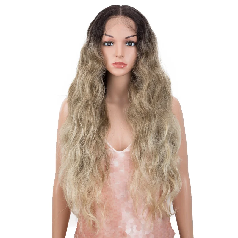 Lace wig with a straight texture for a sleek and minimalist lookNOBLE Easy 360 Synthetic Lace Front Wigs | 13*6 Lace Frontal Wigs | 30 Inch Long Body Wavy Wig | EUDORA