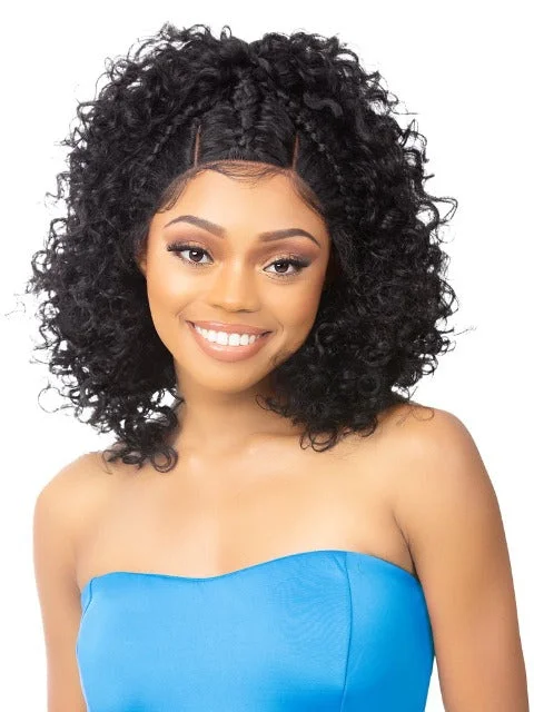 Lace wig with a 200 - density for a full and thick appearanceNutique Illuze Virtually Undetectable Glueless HD Lace Wig - GLAM UP ANGELCIA