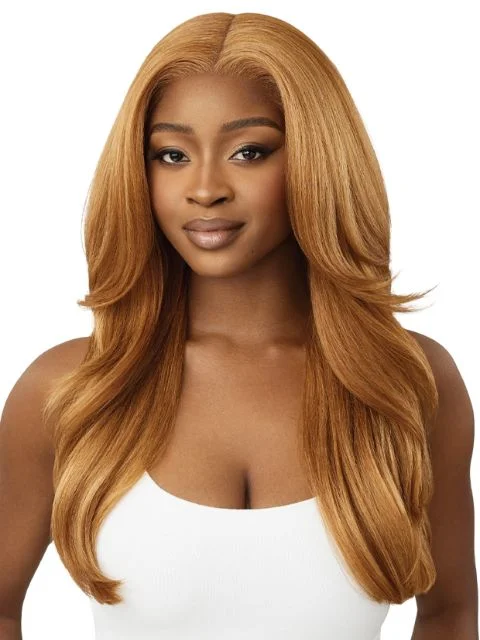 Full - lace wig with a natural - looking hairline for a seamless appearanceOutre Perfect Hairline 13x6 Glueless HD Lace Front Wig - MAILAH