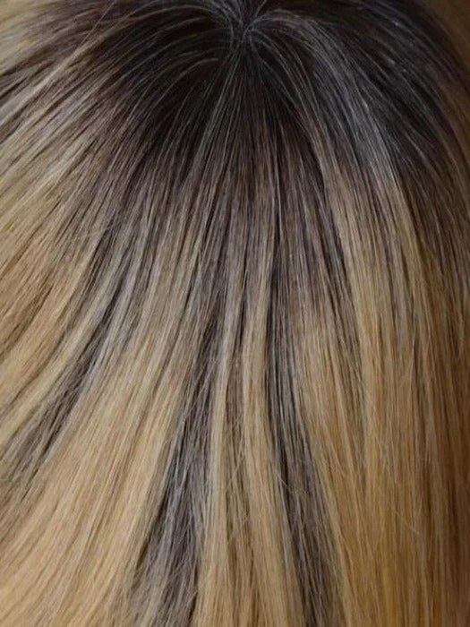 02-8 | Root 1B 2/22 - Root 1B,2/22 Off Black & Darkest Brown Root, the rest is Beige  Blonde