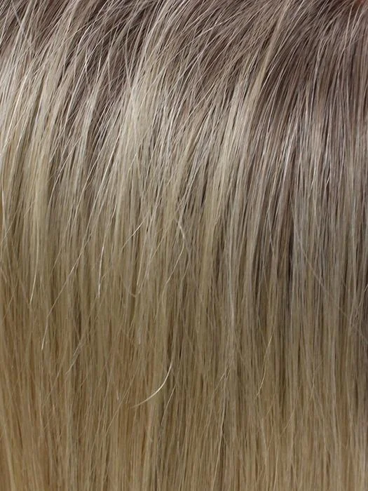 02-6 | Beige Blonde with Dark Brown Roots