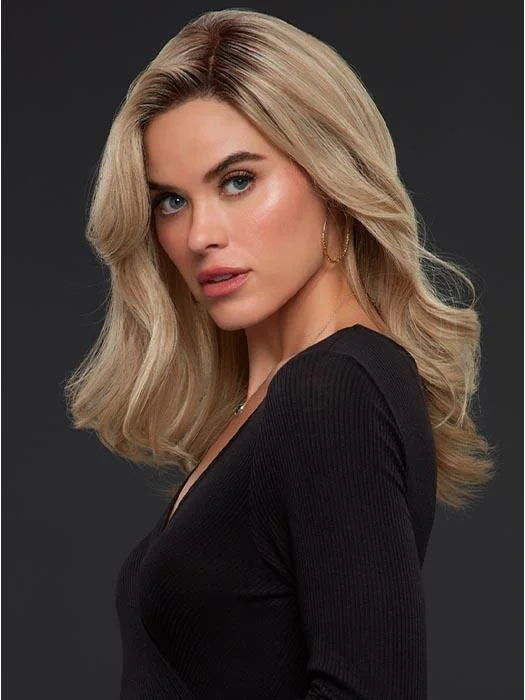 Human - hair wig with a wispy fringe for a soft and feminine lookSienna Wig by Jon Renau Exclusive | Remy Human Hair Hair | Average Cap