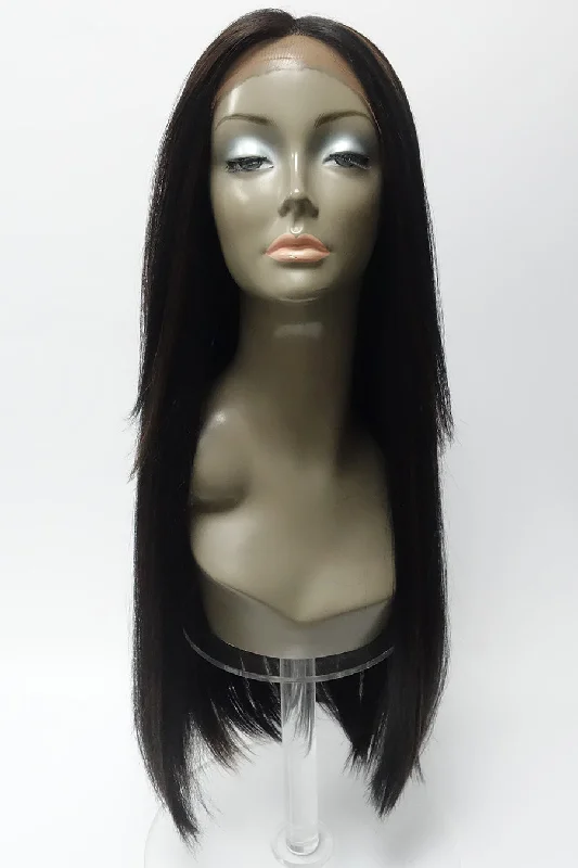 Lace wig with a side - part for a more flattering lookVH-1 26" LONG RELAXED HAIR TEXTURED LACE FRONT