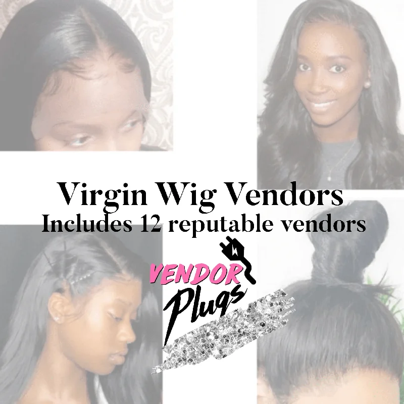 Lace wig with a natural - looking root for a more realistic lookVirgin Wig Vendors