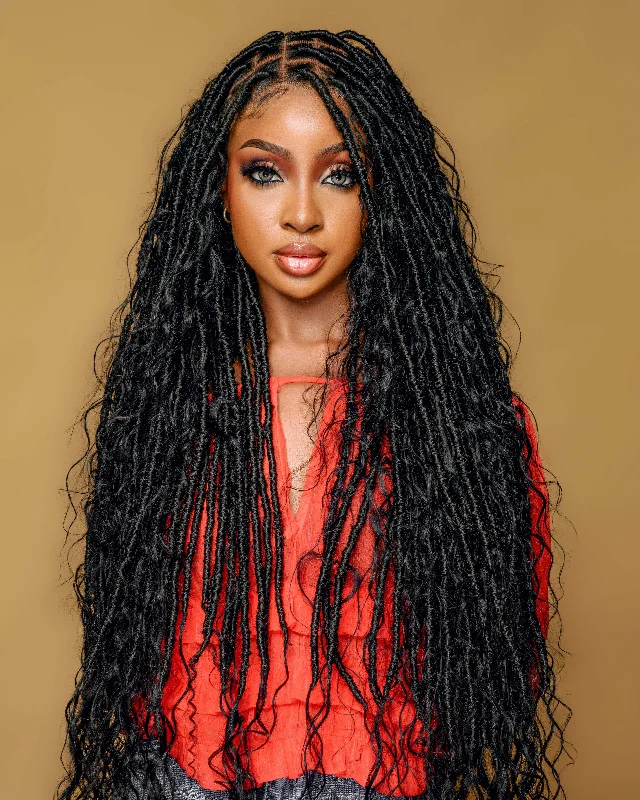 Heat - resistant braided wigs for styling flexibilityArya Boho Goddess Wig - Braid Wigs