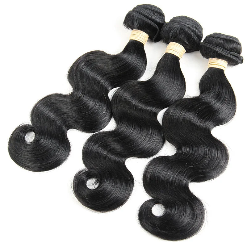 Micro braided wigs for a delicate and intricate styleBeau-Diva 3x Bundles 12A Brazilian Body Weave Package SKU 3BODY