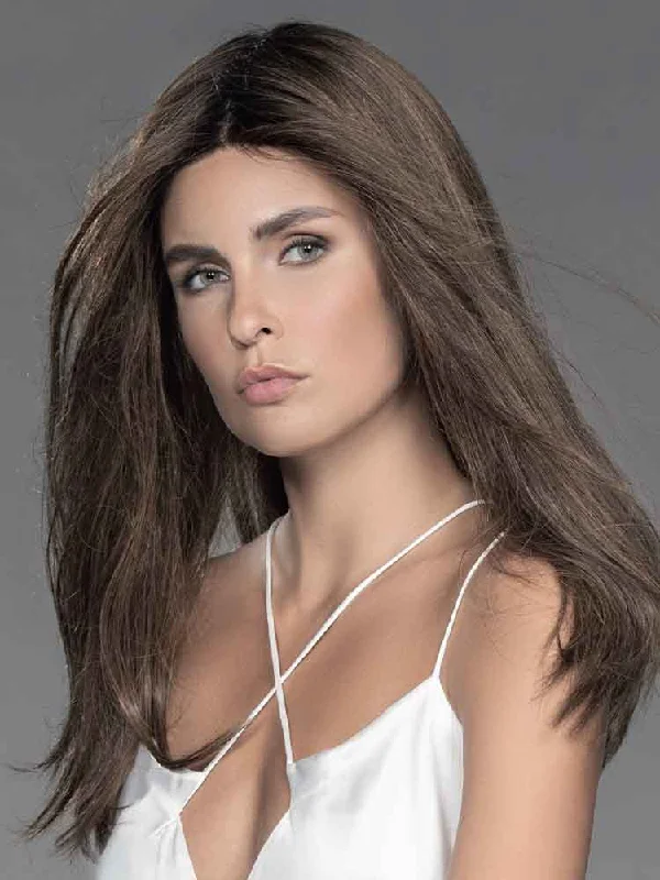 Human - hair wig with a natural - looking root for a more realistic lookCaso Human Hair wig - Ellen Wille Pure Power Collection