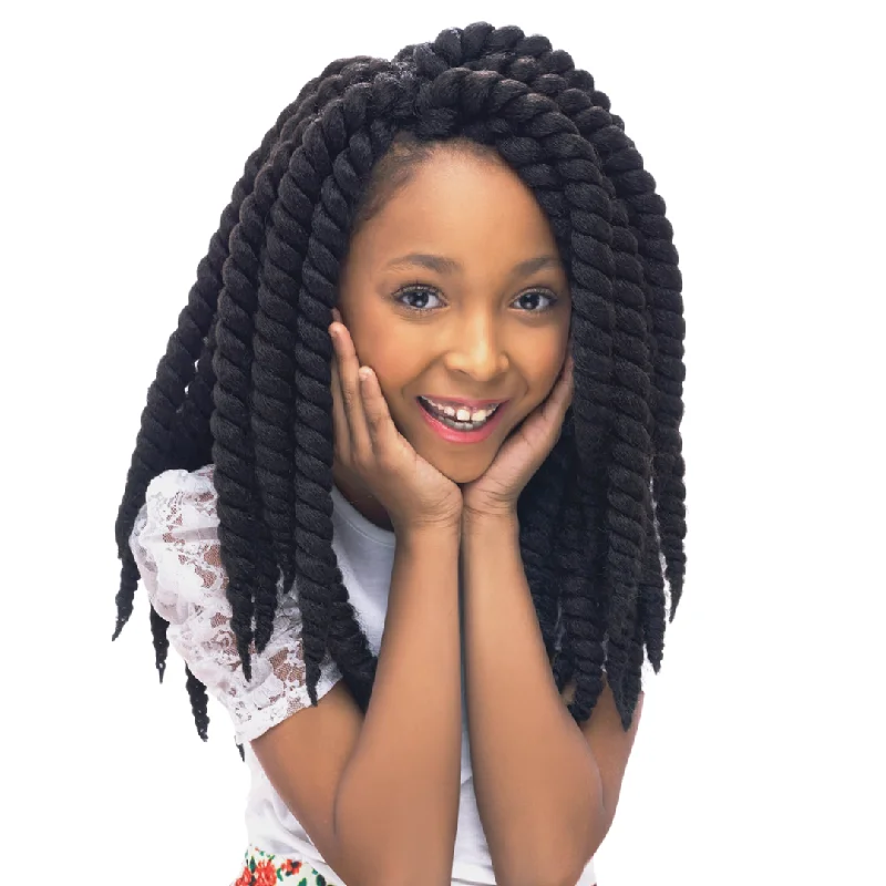 Braided wigs with a 180 - density for a full and thick appearanceCrochet Zumba Twist