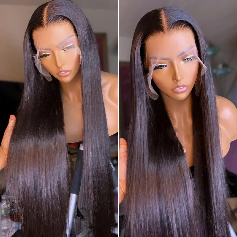 Lace wig with a curly texture for a bold and stylish choiceGlam Strands Natural Front Lace Hair Wig