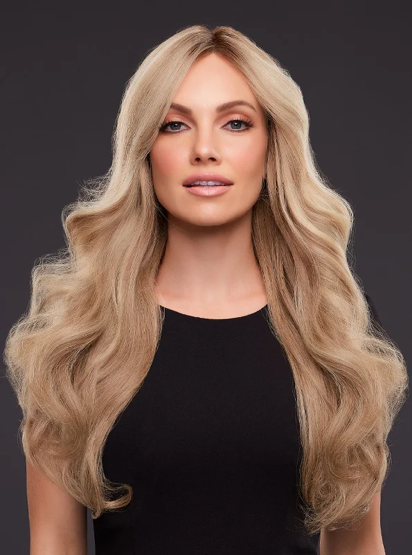 Human - hair wig with a straight texture for a sleek and minimalist lookKim - Human Hair Wig