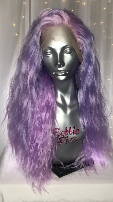 Human - hair lace wig for a luxurious and natural feel"Madison" - Orchid