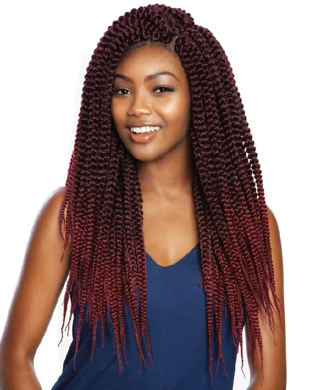 Bob - length braided wigs for a short and sassy lookMega Box Braids 20" - Crochet