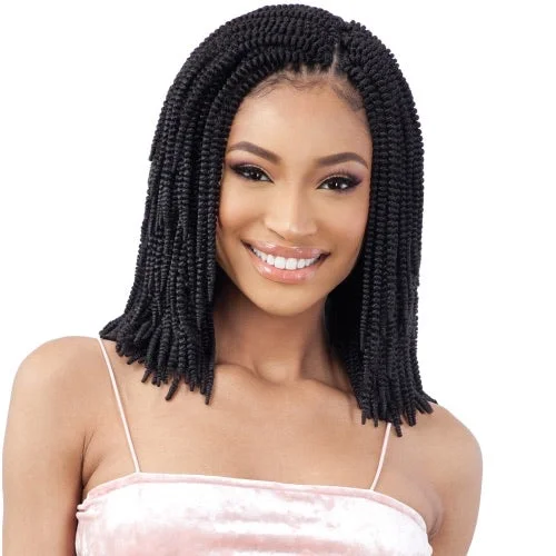 Braided wigs with a side - part for a flattering lookModelModel 2x Nubi Spring Twist