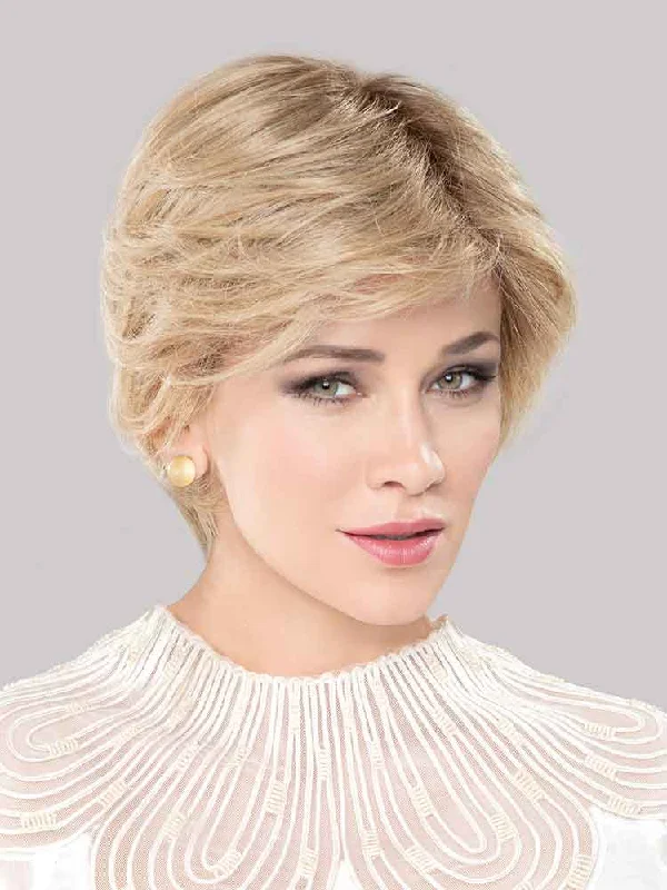 Human - hair wig with a pre - plucked hairline for a more natural lookOpera Mono wig - Ellen Wille Stimulate Collection