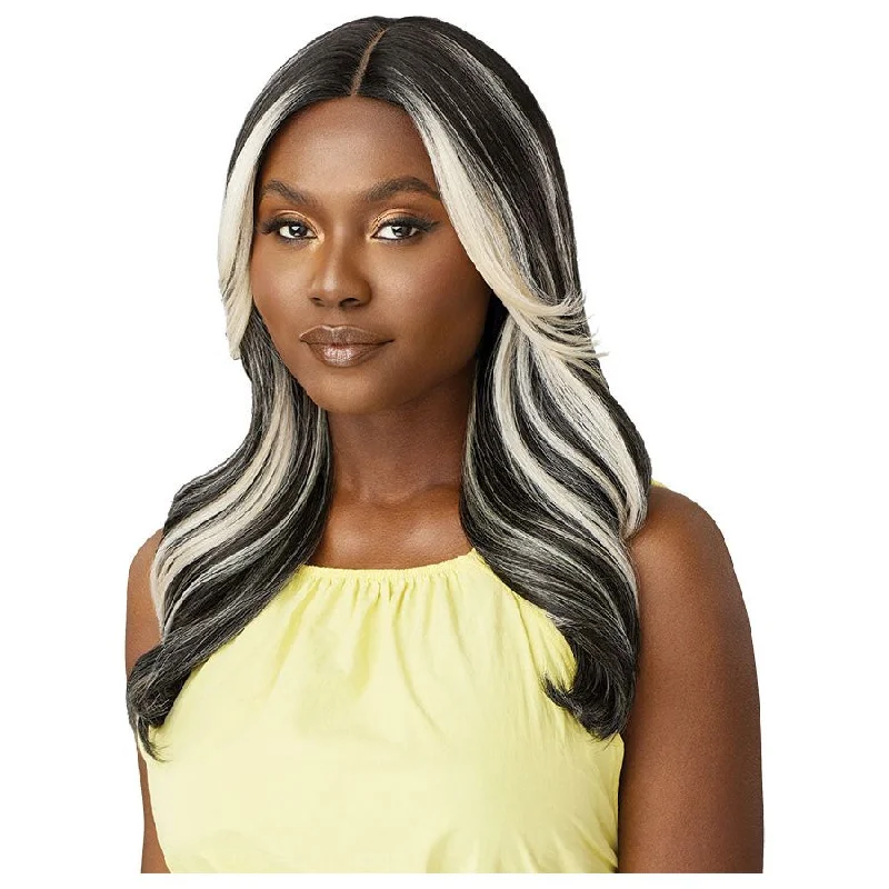 Lace wig with a pre - bleached knot for a natural - looking scalpOutre The Daily Wig Synthetic Lace Part Wig – Kera