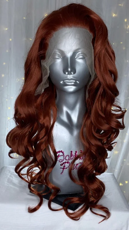 Lace wig with a wispy fringe for a soft and feminine look"Sarah" - 350