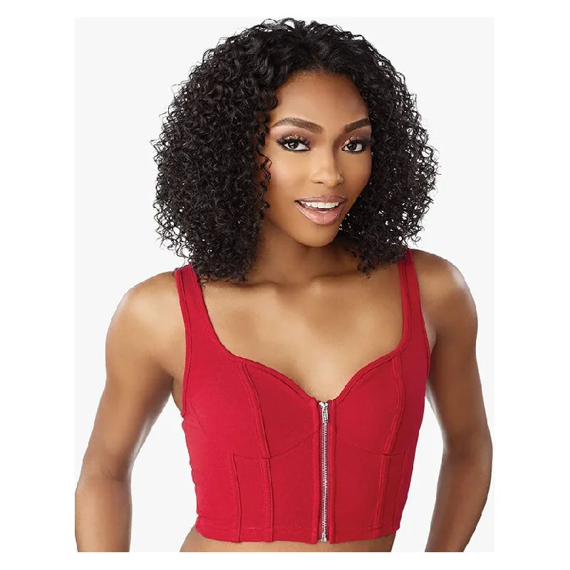 Adjustable - cap lace wig for a comfortable fitSensationnel Curls Kinks & Co. Synthetic V-Part Wig - V-Unit 4