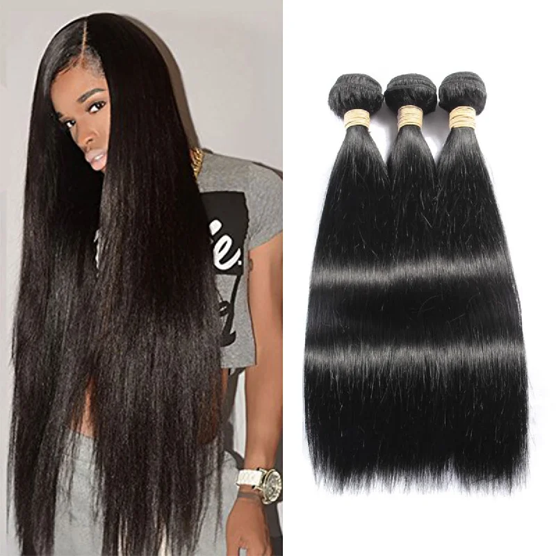 Braided wigs for a formal event with a sophisticated designSpecial 28 inch 12A Brazilian Straight 3x Bundles Brazilian Straight Weaves SKU: IR-3STW-28