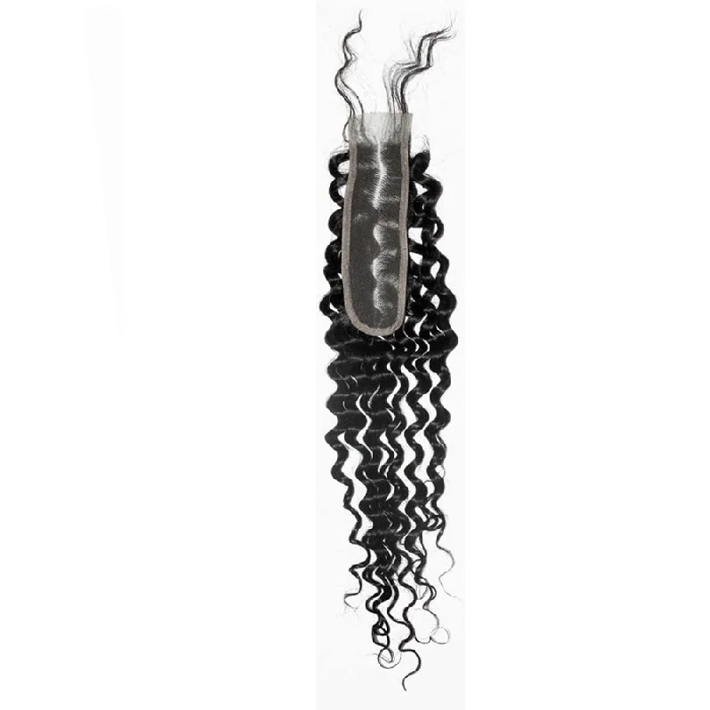 Micro braided wigs for a delicate and intricate styleSwiss Lace Remy Deep Wave Closure 2"X6"