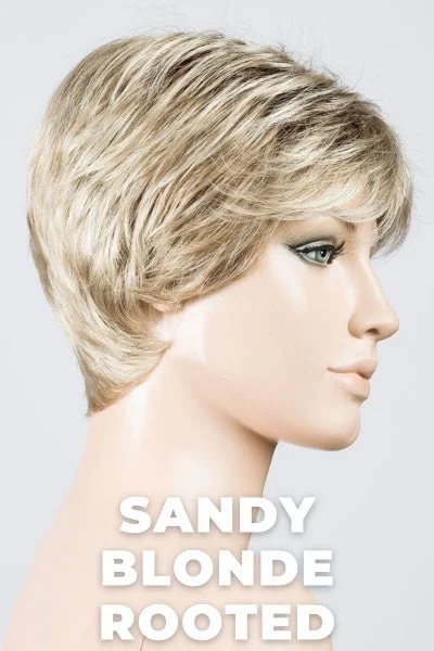 Sandy Blonde Rooted