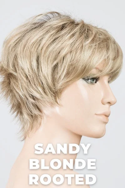 Sandy Blonde Rooted