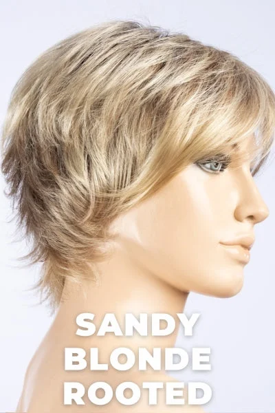 Sandy Blonde Rooted