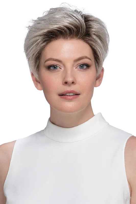 Lace wig with a straight texture for a sleek and minimalist lookEstetica Wigs - Petite Easton