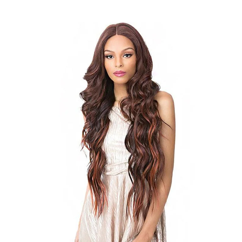 Lace wig with a curly texture for a bold and stylish choiceIT'S A WIG Synthetic 13x6 Lace Front Wig DIVINE