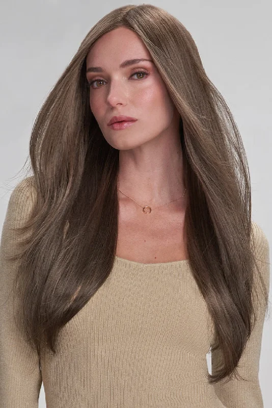 Lace wig with a natural - looking root for a more realistic lookJon Renau Wigs - Avery (#5910)