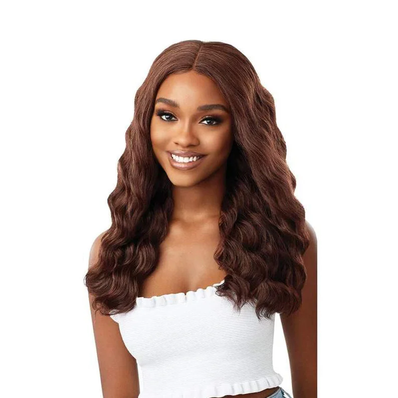 Synthetic lace wig with a heat - resistant formulaOUTRE EVERYWEAR Synthetic Hair Lace Front Wig EVERY 7