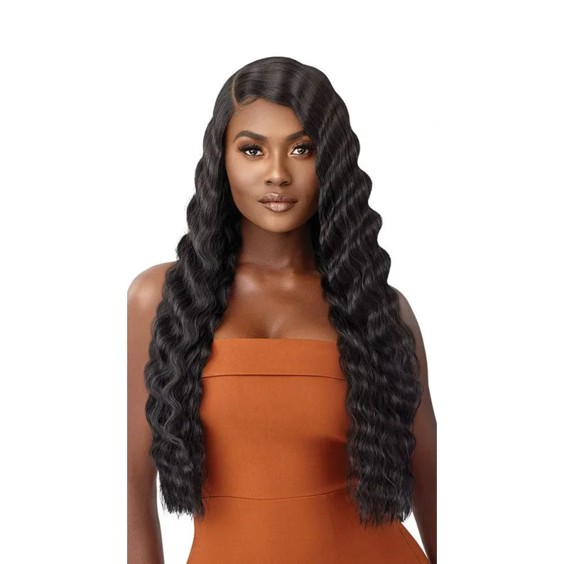 Lace wig with a natural - looking root for a more realistic lookOUTRE Synthetic Hair Lace Front Wig AZALYN 28