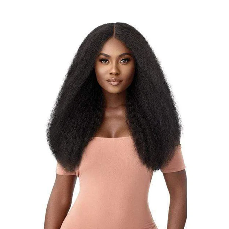 Lace wig with a pre - bleached knot for a natural - looking scalpOUTRE Synthetic Hair Lace Front Wig SOLSTICE