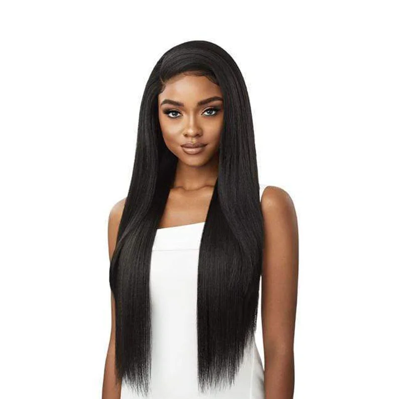 Lace wig with a straight texture for a sleek and minimalist lookOUTRE Perfect Hairline 13x6 Lace Wig SHADAY 32"