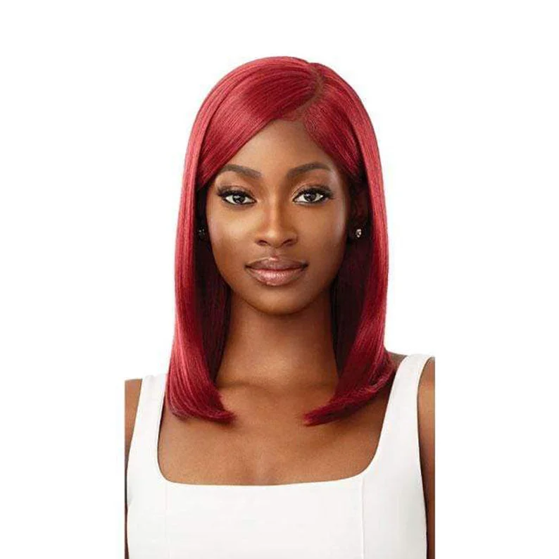 Lace wig with a pre - plucked hairline for a more natural lookOUTRE SleekLay Part Lace Front Wig - DAISHA