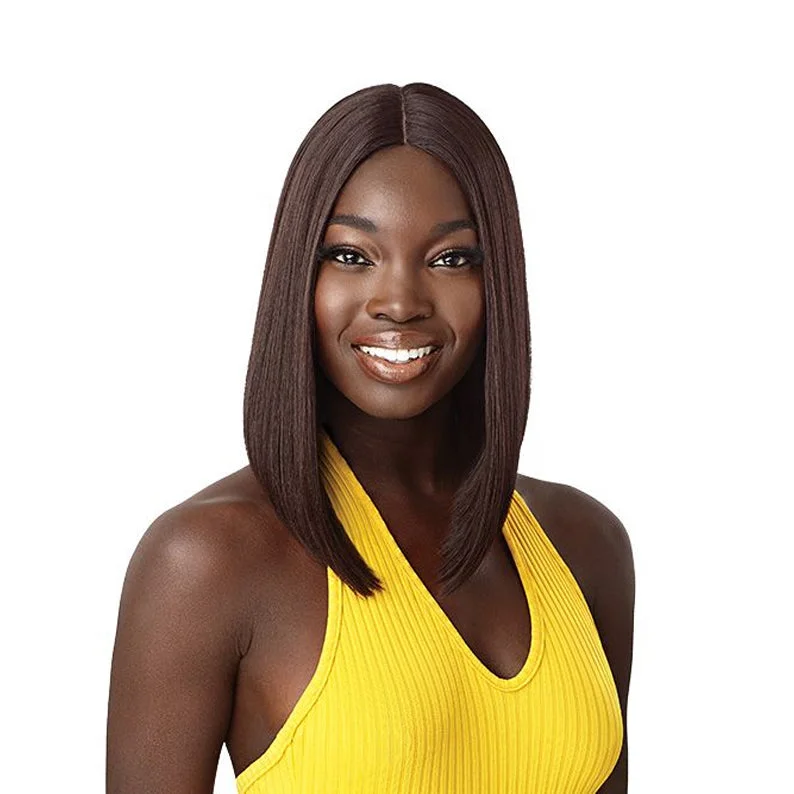 Synthetic lace wig with a heat - resistant formulaOUTRE Synthetic Lace Part Daily Wig - MALIA