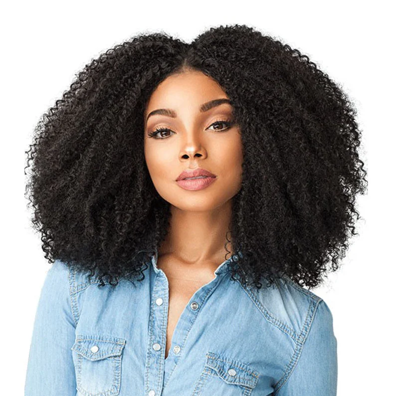 Lace wig with a 200 - density for a full and thick appearanceSENSATIONNEL 100% Premium Fiber Empress Curls KINKS & CO Lace Front Wig THE GAME CHANGER