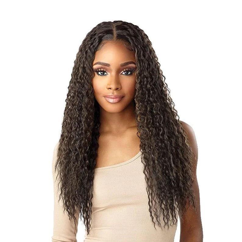 Lace wig with a wavy texture for a beachy lookSENSATIONNEL Cloud 9 Synthetic 13X6 HD Lace Wig - JAYLA