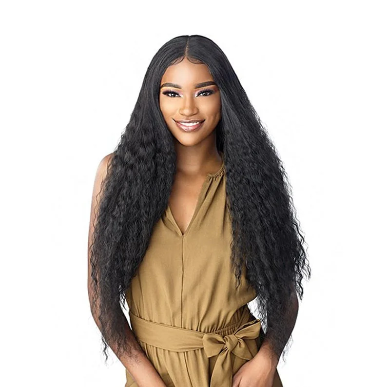 Lace wig with a 200 - density for a full and thick appearanceSENSATIONNEL Cloud9 Whatlace? Swiss Lace Wig TASIA SLEEK PONYTAIL