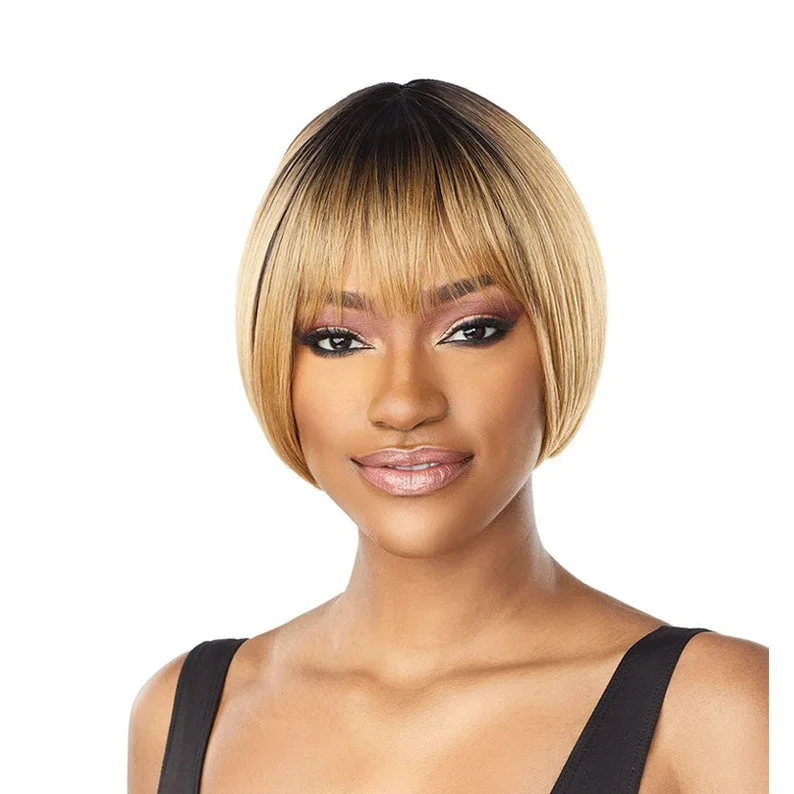 Adjustable - cap lace wig for a comfortable fitSENSATIONNEL Synthetic Instant Fashion Full Cap Wig - VELIKA