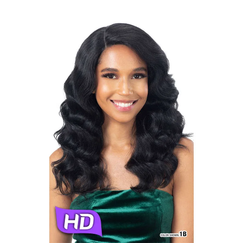 Lace wig with a side - part for a more flattering lookSHAKE N GO Freetress Equal Synthetic Level Up HD Lace Front Wig SYLVIE