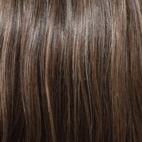 **Rocky Road | Chestnut Brown base highlighted  Ash Blonde