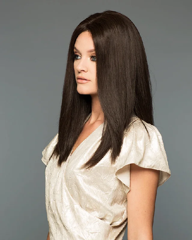 Long - length wig with a pre - bleached knot for a natural - looking scalp103SL Alexandra: Special Lining by Wig Pro | Super Remy Human Hair