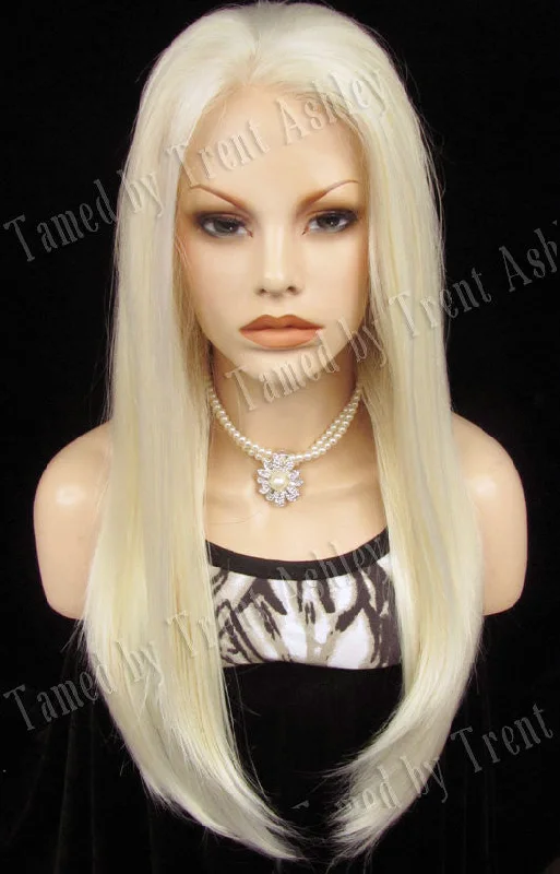 Long - length wig with a heat - resistant formula for easy styling at homeALYSSA ANGELIC