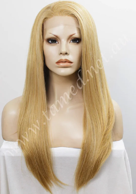 Long - length wig with a side - swept bang for a sophisticated lookALYSSA BOMBSHELL