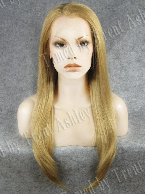 Synthetic long - length wig with a natural - looking textureALYSSA CHAI