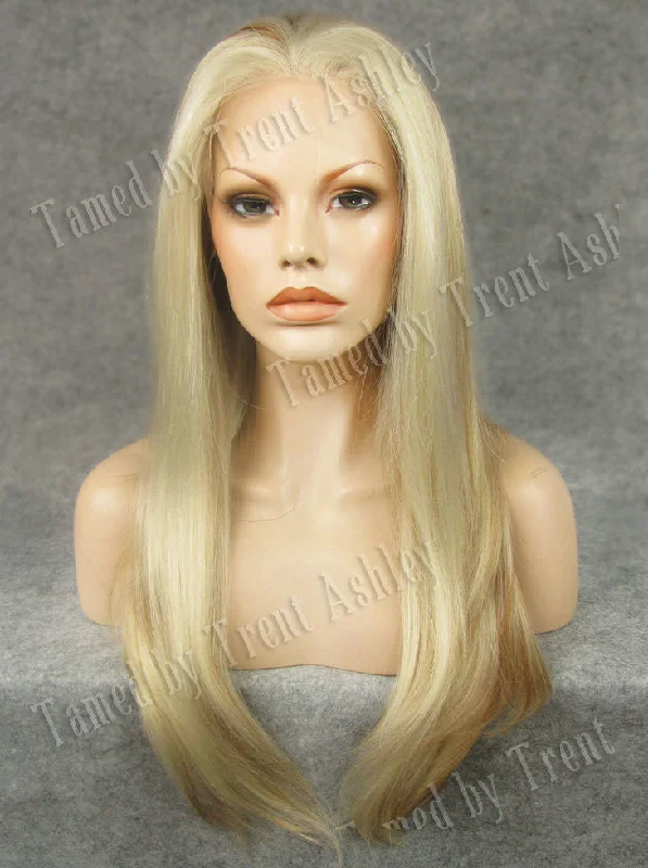 Long - length wig with a wavy texture for a beachy and romantic lookALYSSA ELITE BLONDE